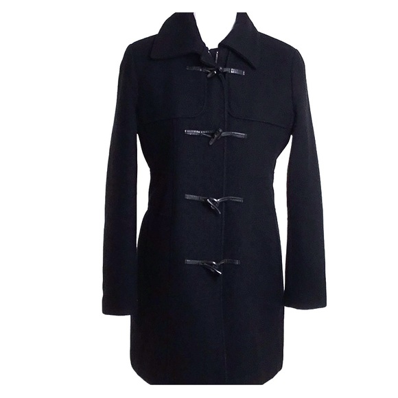 Banana Republic Jackets & Blazers - Banana Republic Black Wool Coat S